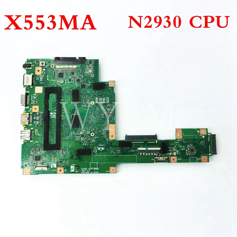 

X553MA With N2930 CPU Mainboard REV2.0 For ASUS F503M X503M F553MA X503MA D503M X553M X553MA Laptop Motherboard Tested Working