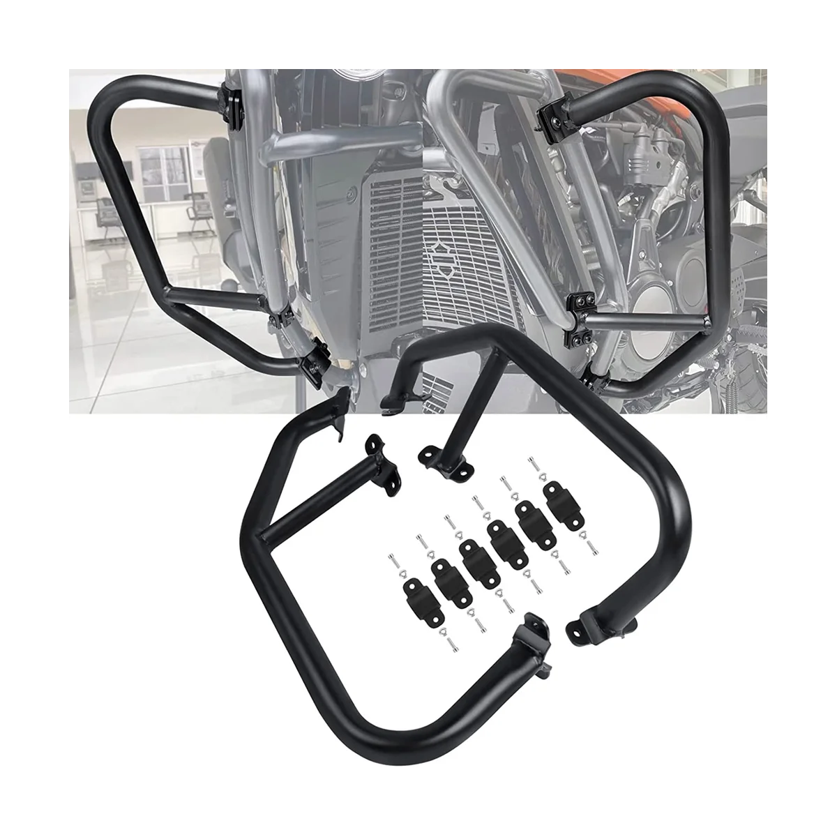 

Motorcycle Crash Bar Engine Guard for Harley Pan America 1250 1250S PA1250 PA1250S 2021 2022 Accessories