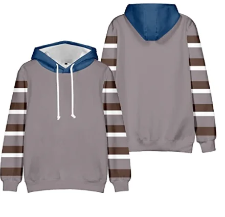 Новинка 3D Толстовка с капюшоном для косплея и осенних видов спорта Свитшот