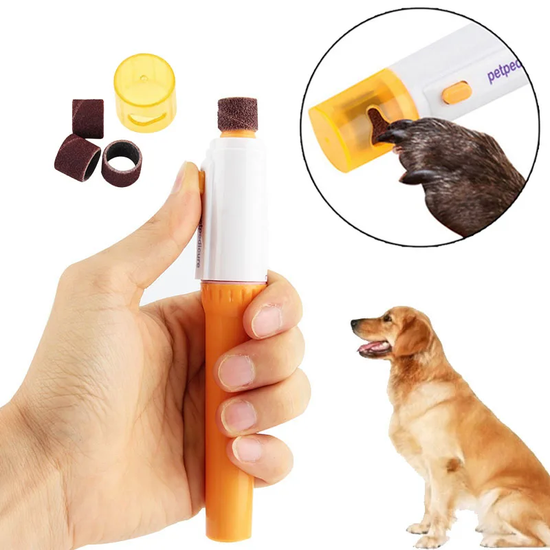 

Pet Electric Nail Trimmer Dog Toe Nail Grinder Cat Nail Beauty Tool Manual Nail Knife Nail Products Nail Supplies