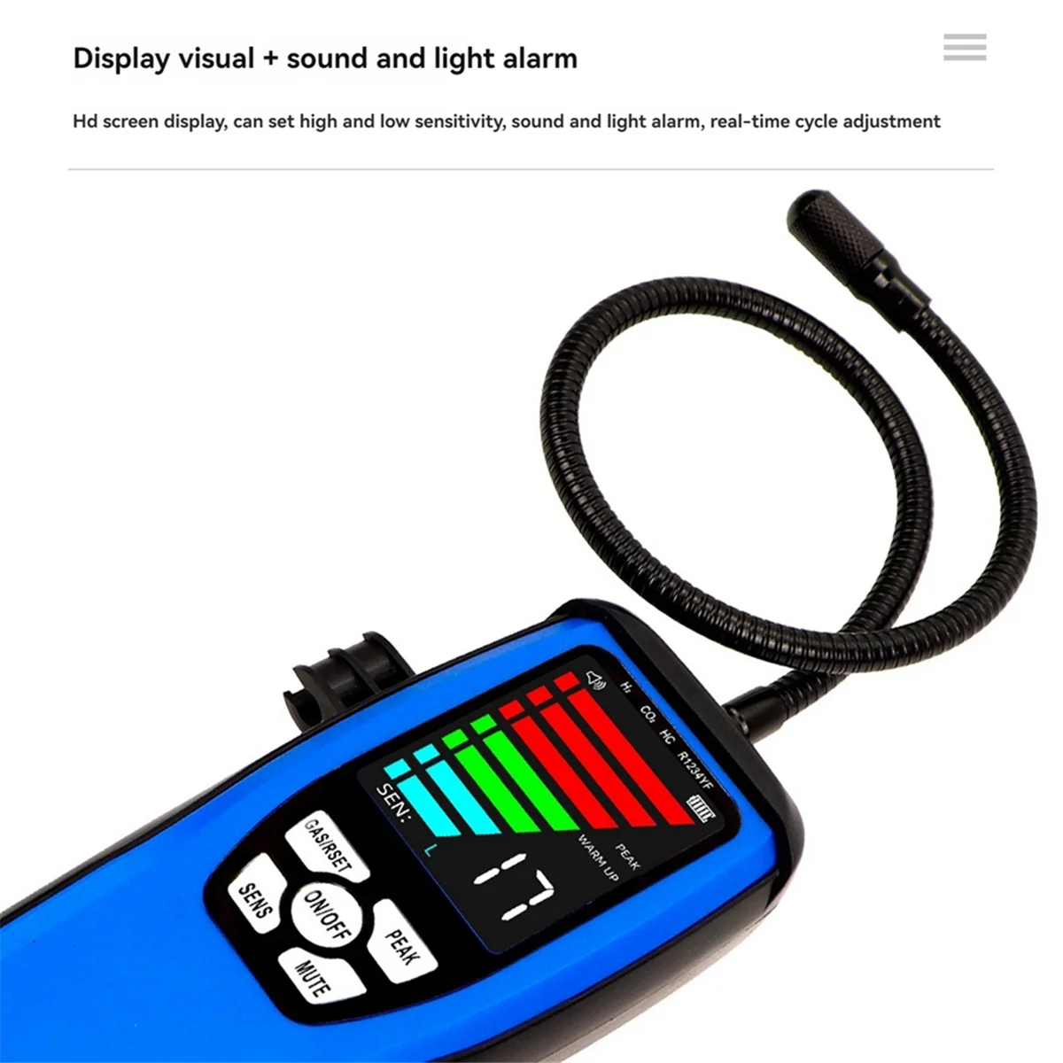 LD-200 Нагревательный диод Ручной детектор утечек Кондиционер Охлаждающая система