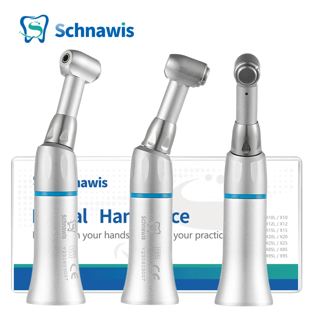 

Schnawis Push Button Dental Slow Low Speed Contra Angle Handpiece For Dental Lab Equipment Micromotor Polishing Tool