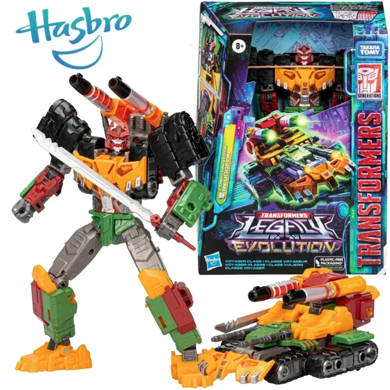 В наличии HasbroTransformers Legacy Evolution Bludgeon Comic Universe Voyager Class Фигурка Модель Коллекция