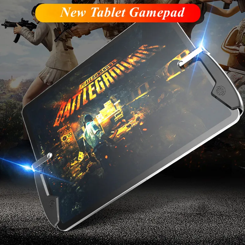 

AKPAD Mobile Phone/Tablet Universal Gamepad Joystick for PUBG Aim Shooting L1R1 Handle Button for IPhone IPad IOS Android Tablet