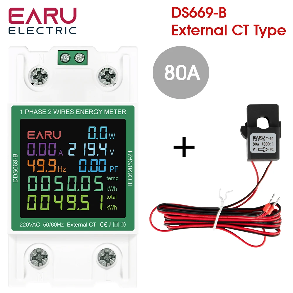 

Электрический монитор напряжения EARUELECTRIC 110В/220В