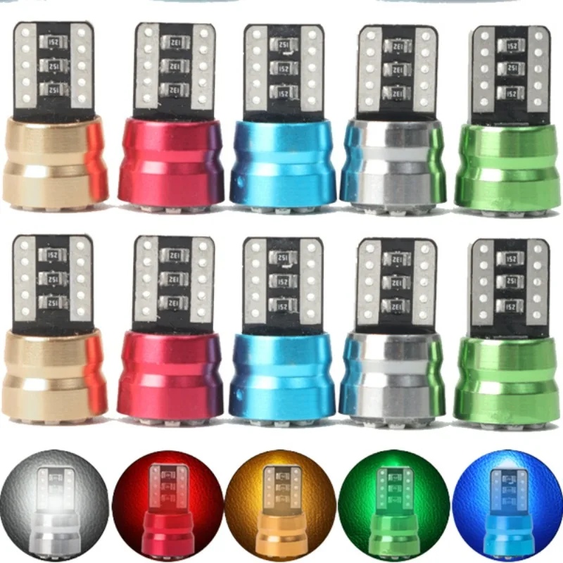 10-1 шт. автомобильный светодиодный индикатор T10 2016 9SMD высокая яркость боковые