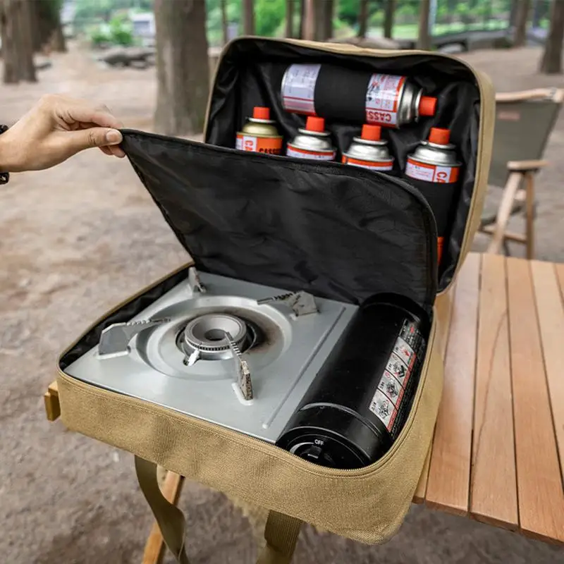 

Outdoor Camping Storage Bag cassette stove storage bag Hiking Meal Bag Large Storage Lamp Tableware Bag Picnic Camp Travel Bag