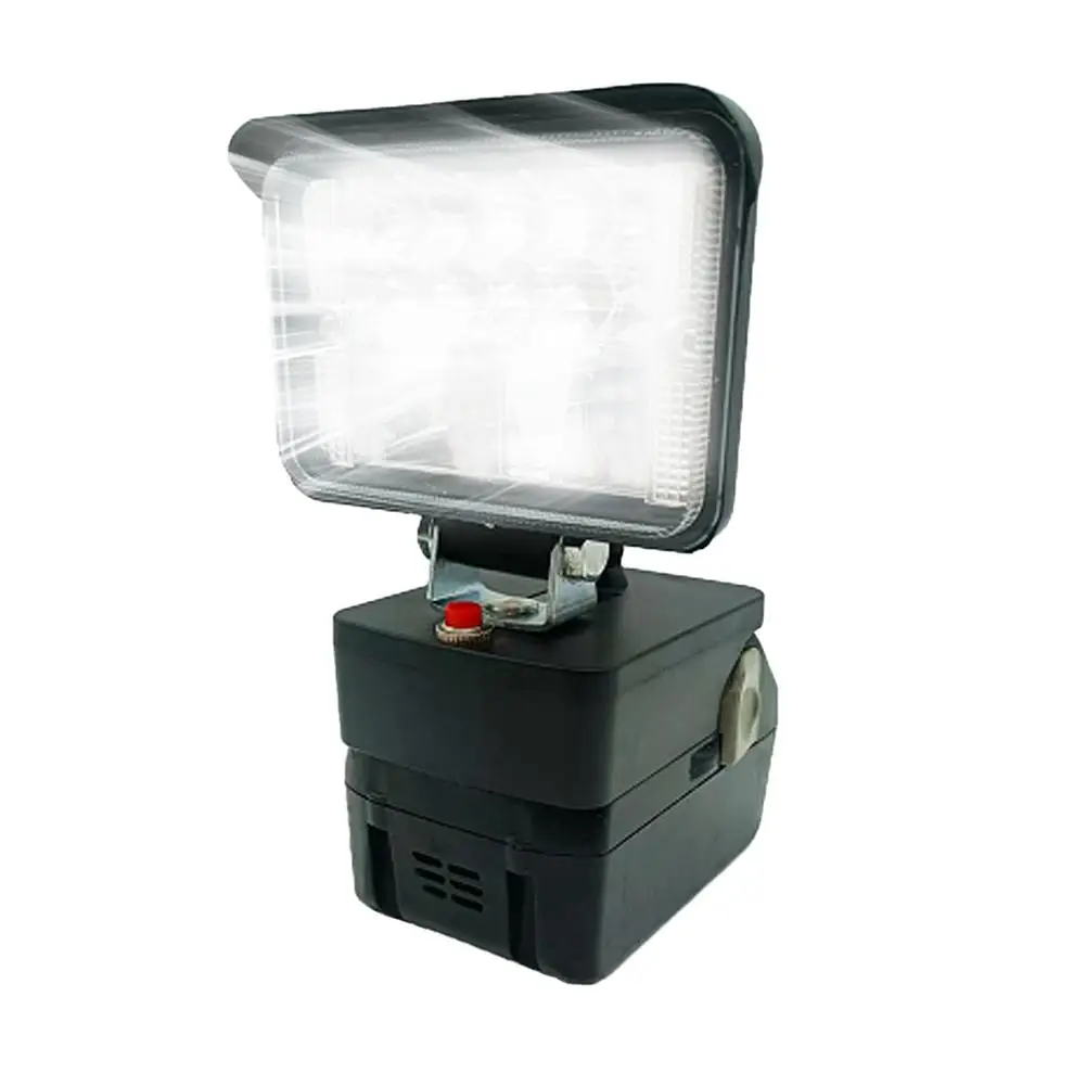 

LED Work Light Good Heat Dissipation Compatible For Hitachi 18v Lithium Battery Suitable For Outdoor Indoor Work Lighting