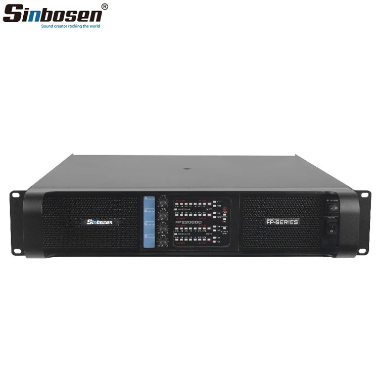 

Sinbosen профессиональные усилители мощности FP22000Q 2500 Вт на канал профессиональные усилители мощности