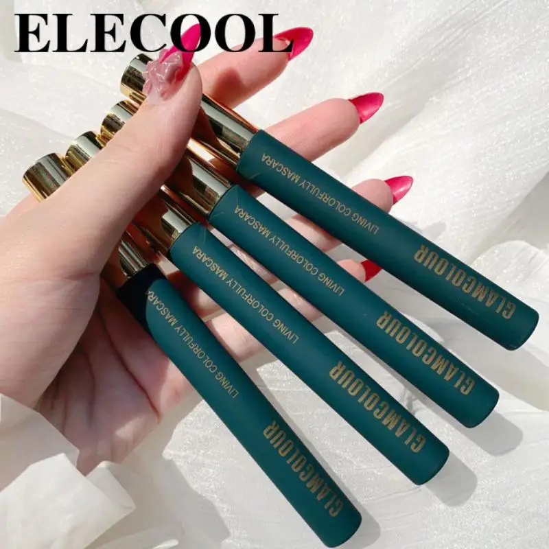 

Magical Color Mascara Slim Curly Lengthening Waterproof Dense And Slender Eyelash Primer 2.5mm Silicone Brush Eyes Beauty Makeup