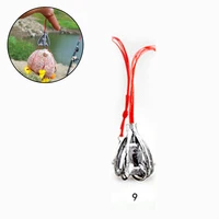 fishing bait trap feeder outdoor with five short hooklets 678910111213 front swivel lead durable