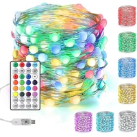 10m 20m led rgb christmas fairy lights 12 lighting mode waterproof garland string lights for outdoor decoration holiday lighting