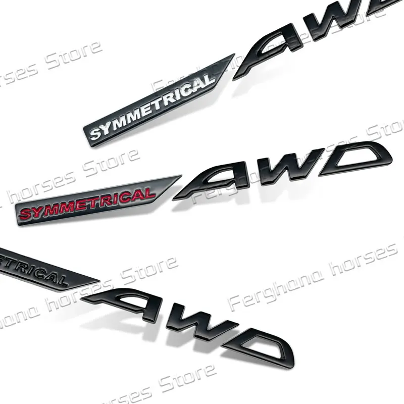 Автомобильный 3D Стайлинг хромированная металлическая наклейка симметричный