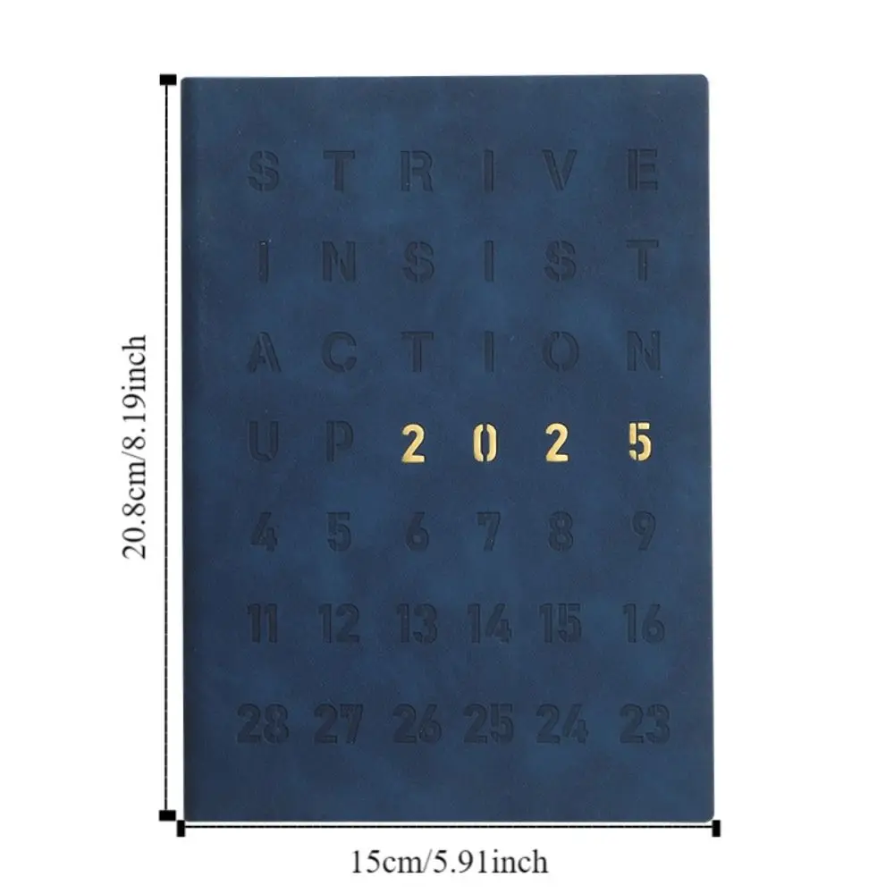 Блокнот А5 на английском языке для записей 365 дней блокнот-органайзер 12 месяцев 2025