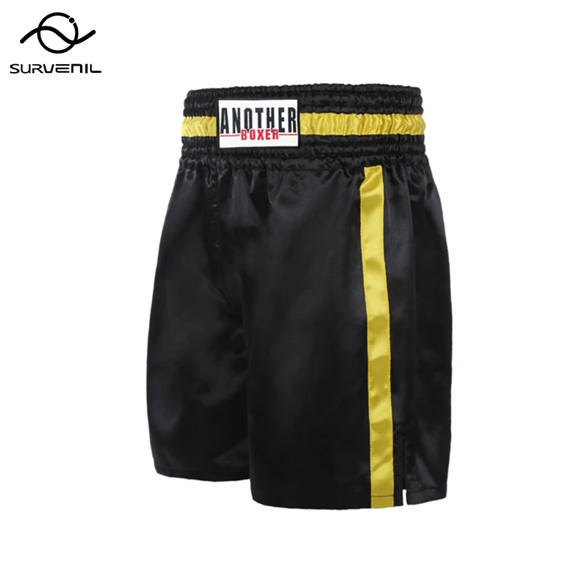 Muay Thai Pants Kick Boxing Shorts Male Female Kids Shorts MMA Satin Polyester Men's Martial Arts Bjj Grappling Sanda Fight Wear