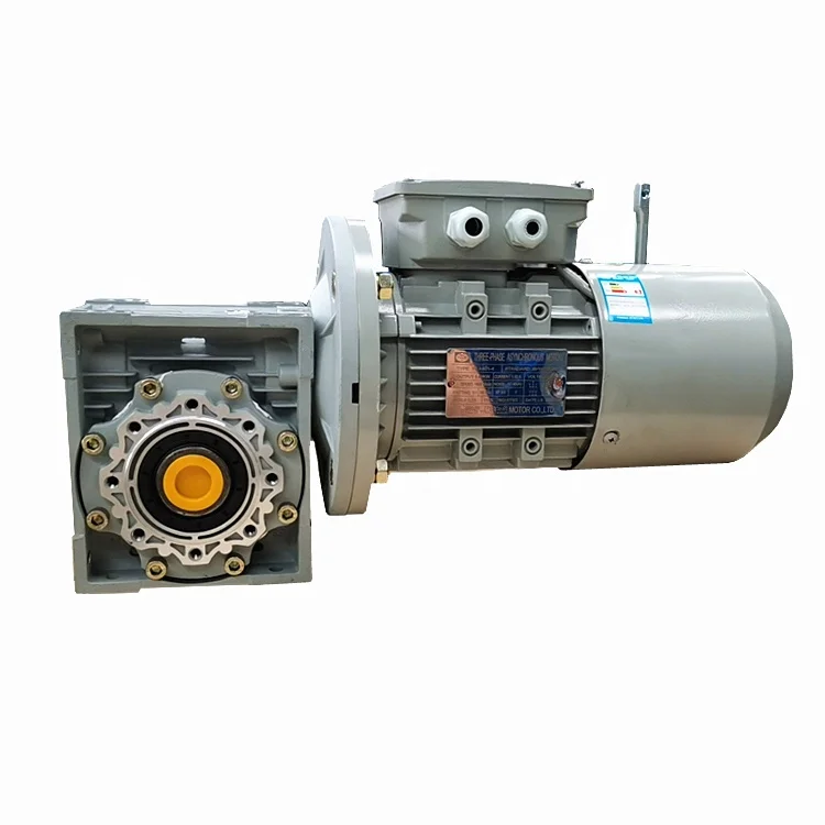 

NMRV RV Type Right Angle Speed Lawn Mower Gearbox Worm Gear Dc Motor