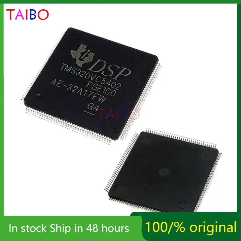 

TMS320VC5402PGE100 Package QFP144 Embedded DSP Digital Signal Processor Chip IC Integrated Circuit Brand New Original