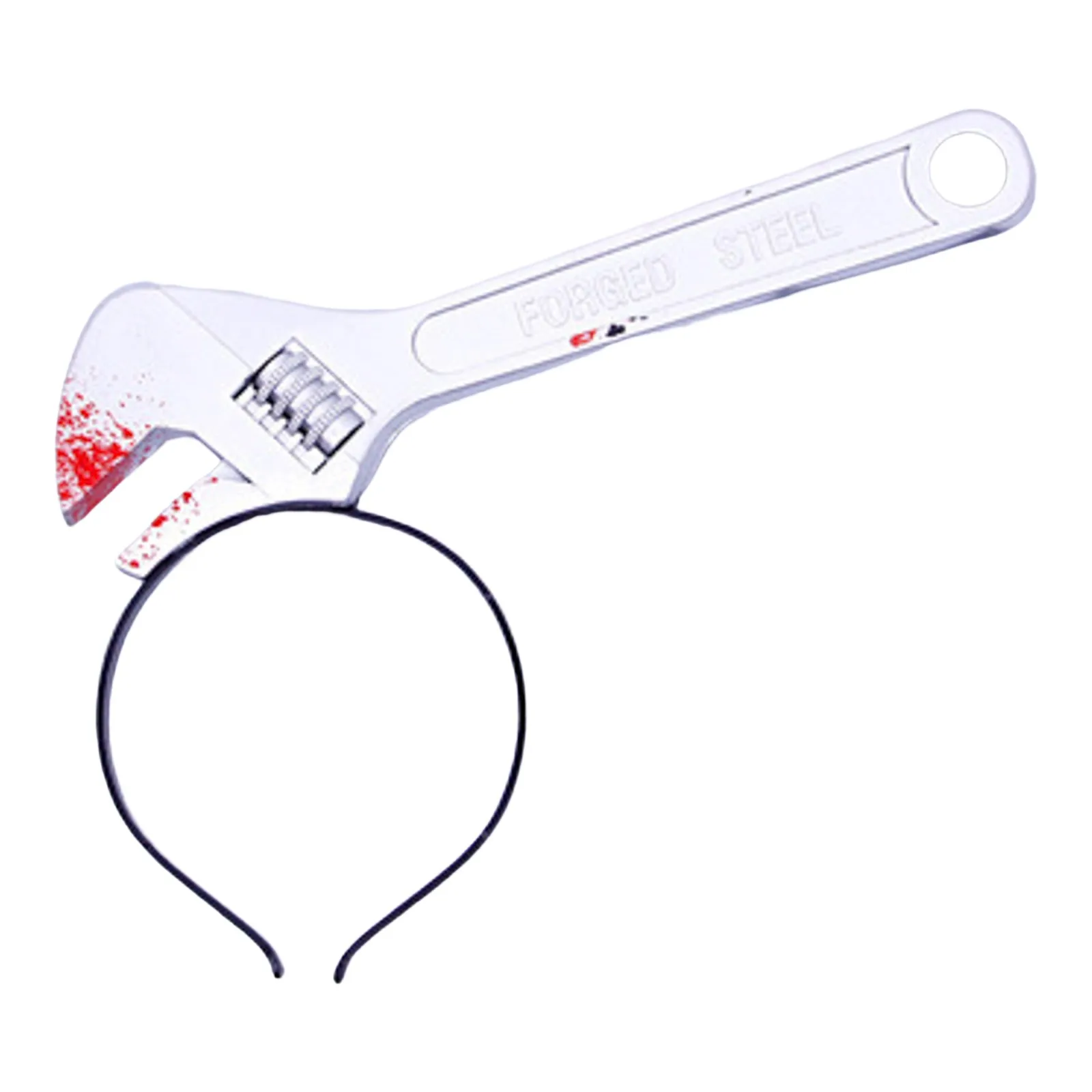 Страшная одежда головной светильник ножницы повязка на голову реквизит для