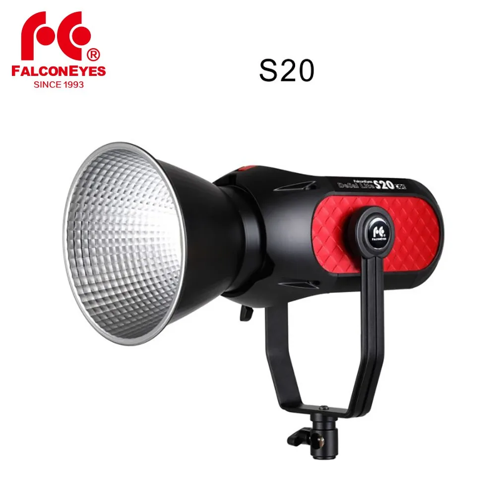 

Falcon Eyes COB LED Studio Video Photography Fill Light 200W 5600K App Ctrl 9 Scene Effects For Movie Fotografia Lighting S20