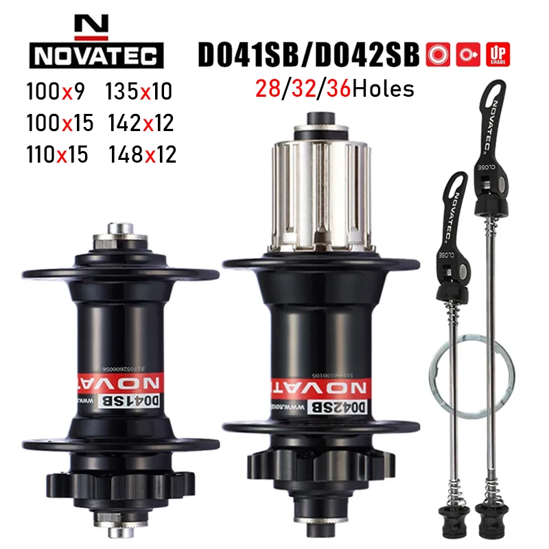 

Ступица для горного велосипеда NOVATEC D041SB D042SB с 28/32/36 отверстиями