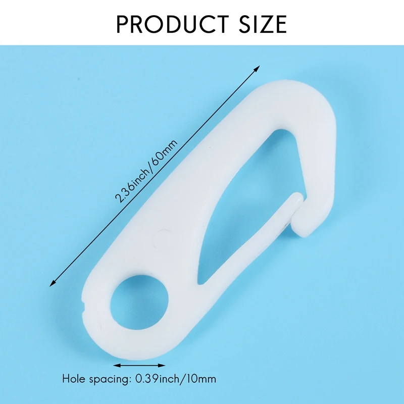 12 шт. зажимы для флагштока карабины аксессуар - крючки крепления флага веревки