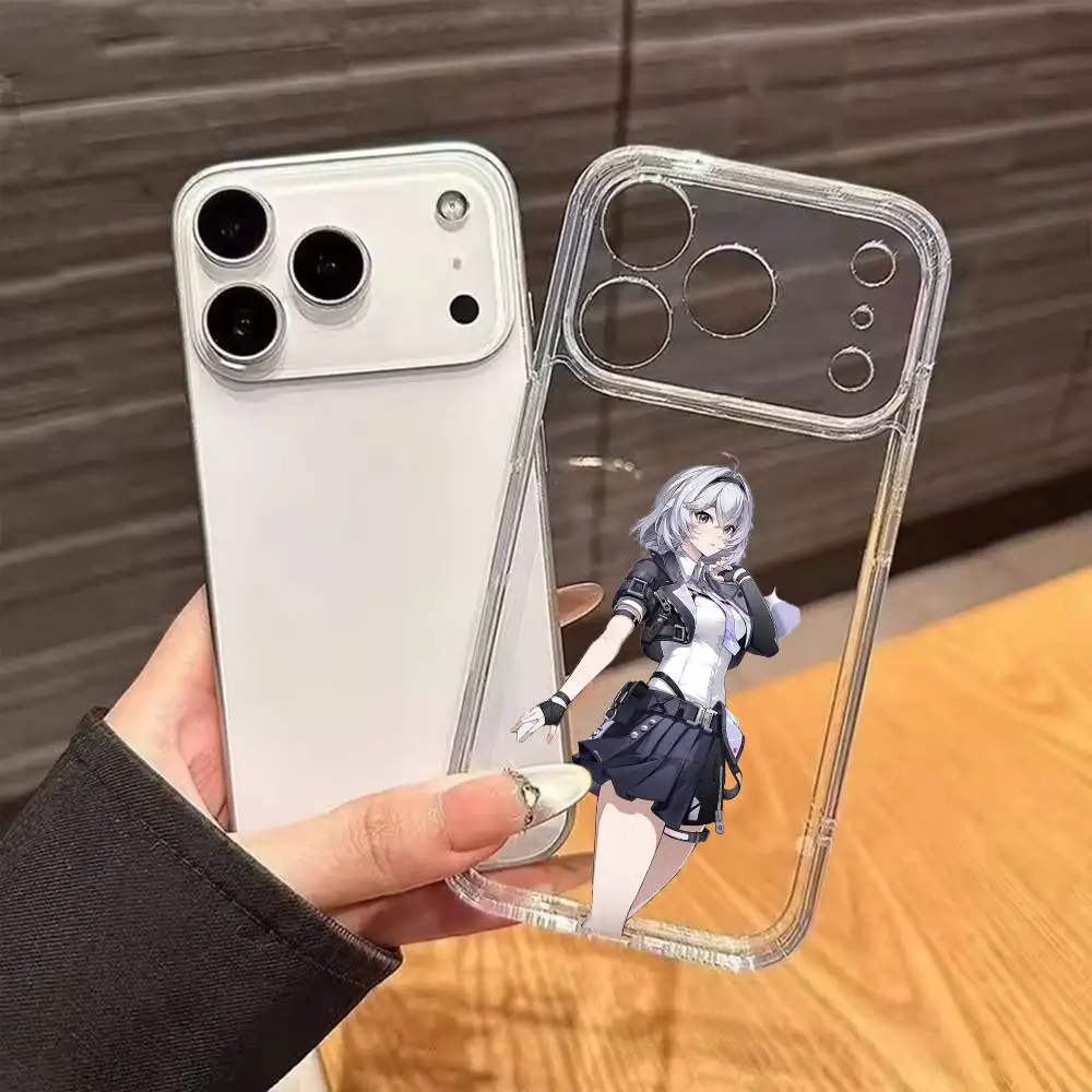 Фото Прозрачный жесткий чехол Esper Zero NTE для iPhone 17 16 15 14 13 12 11 Mini Pro Max Plus №3