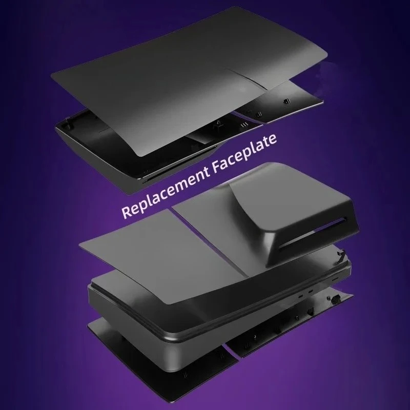 Фото Сменный корпус для PS5 Slim, защитный чехол для игровой консоли, сменная панель, жесткий защитный корпус, аксессуары для консоли с оптическим приводом №3