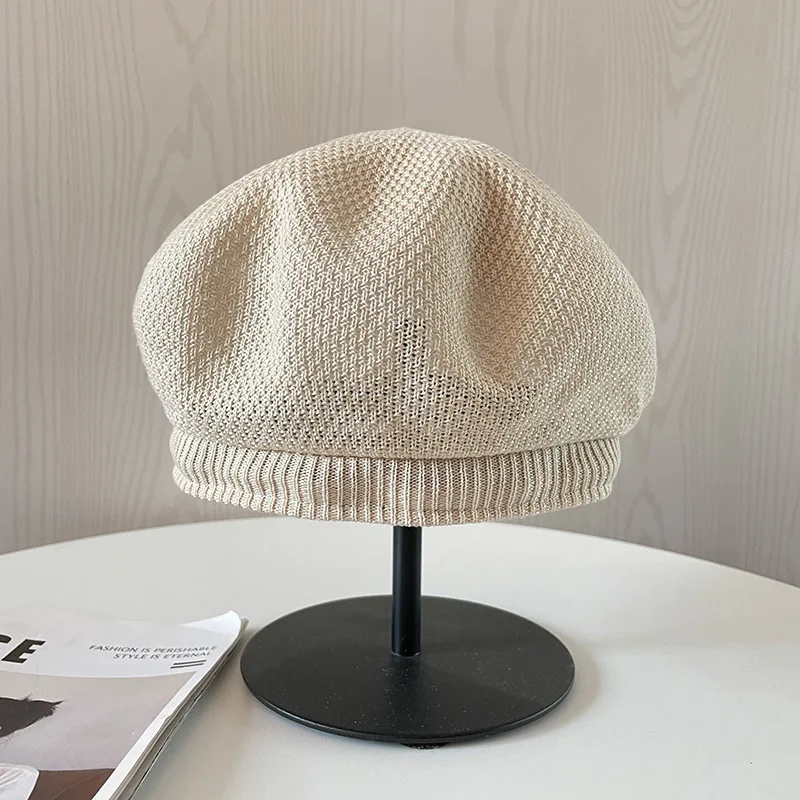 

Beret For Women Summer Sun Beach Accessory UV Protection Fashion Breathable Soft Hat For Holiday Outdoors
