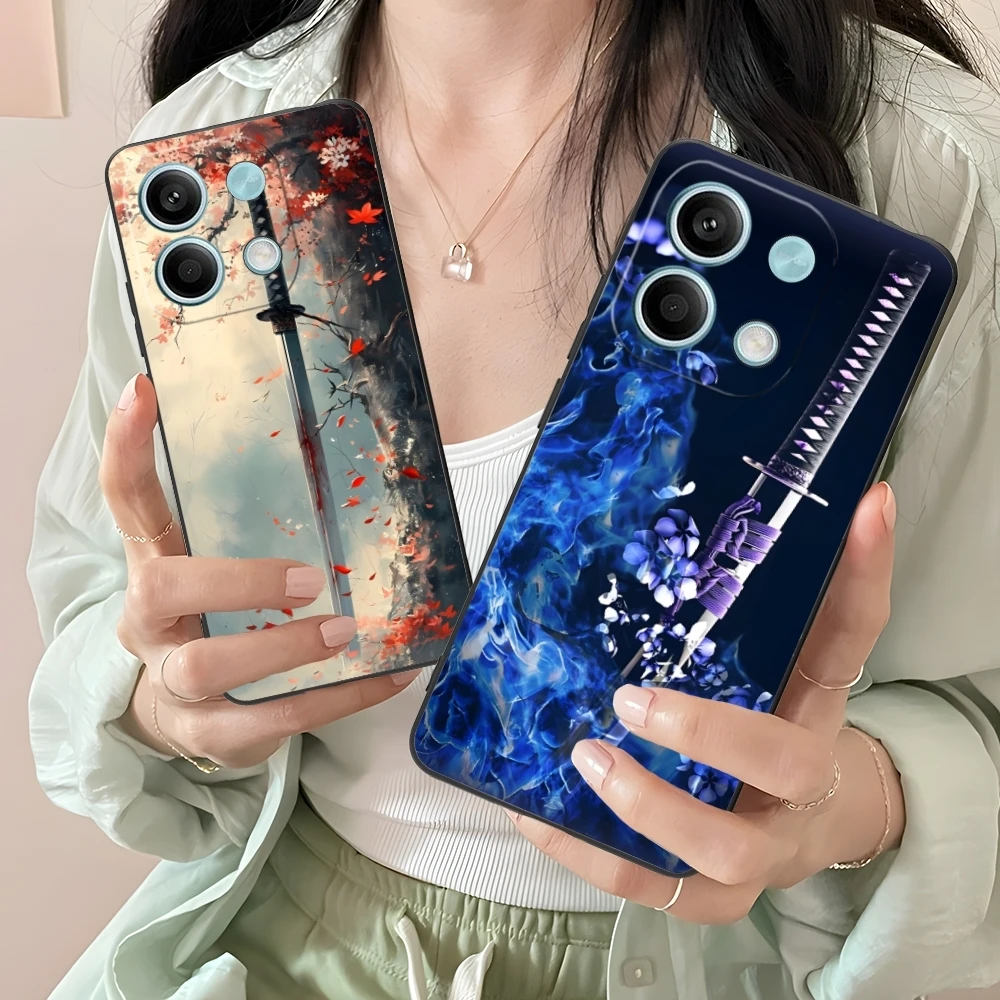 Чехол для Xiaomi Redmi Note 13 12 11 10 9 8 7 6 S A Pro Lite Plus