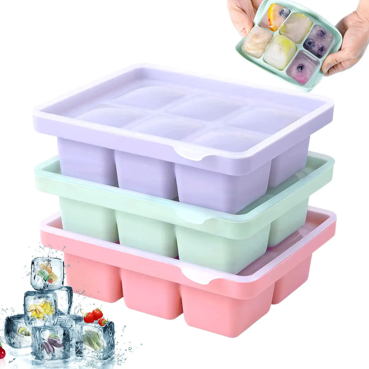 

3 шт., силиконовая форма для льда, без БФА