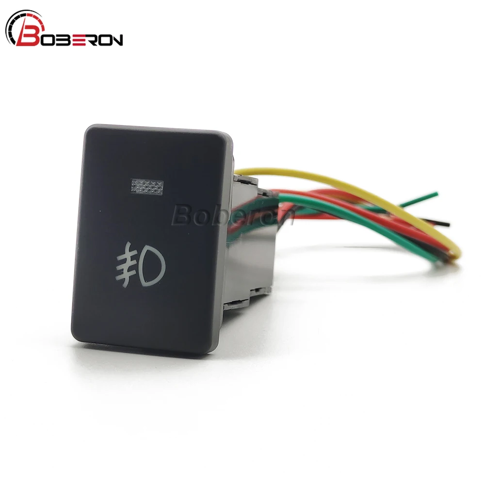 Автомобильная светодиодная лампа кнопка переключателя передних