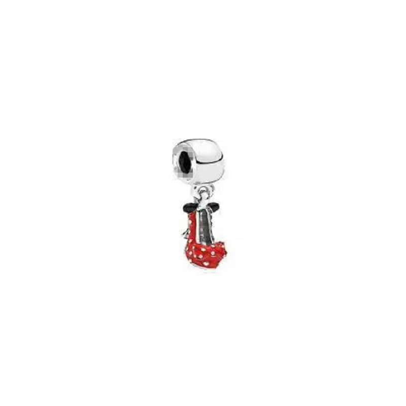 

Pandora S925 Стерлинговое Серебро Dini высокий каблук Висячие бусины подвеска DIY аксессуары