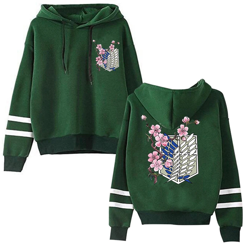 Толстовки унисекс из японского аниме атака на Титанов