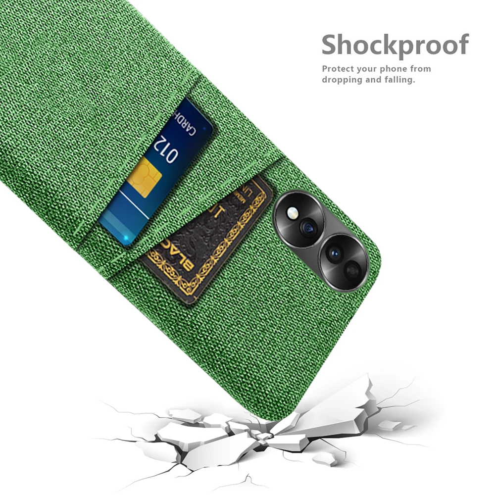 

For Huawei Honor 70 Capas Luxury Fabric Dual Card Phone Cover For Honor 70 Pro Fundas Coque For Huawei Honor 70 Case Cover