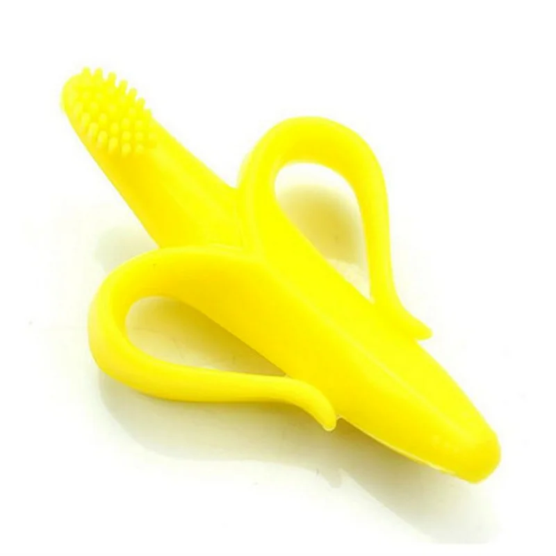 Детская силиконовая детская игрушка в форме банана |