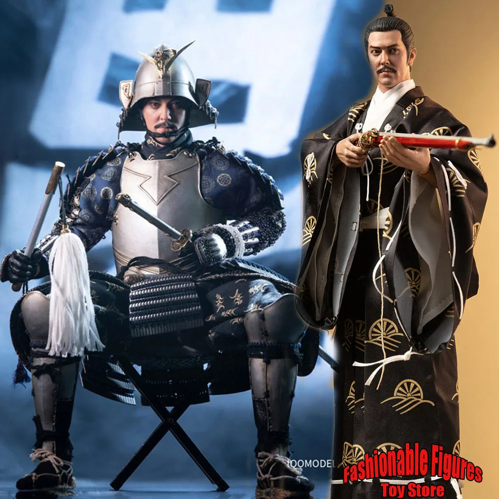

x IQOMODEL DM002 1/6 Men Soldier Kenshin Uesugi Ancient War Series Japanese Samurai General 12'' Action Figure Body Toys