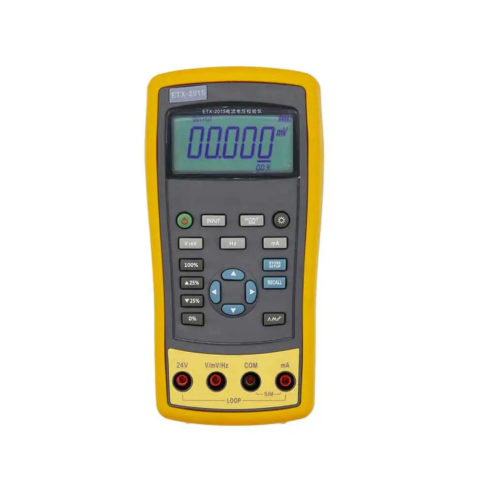

ETX-2015 ETX-1815 Current and Voltage Calibrator