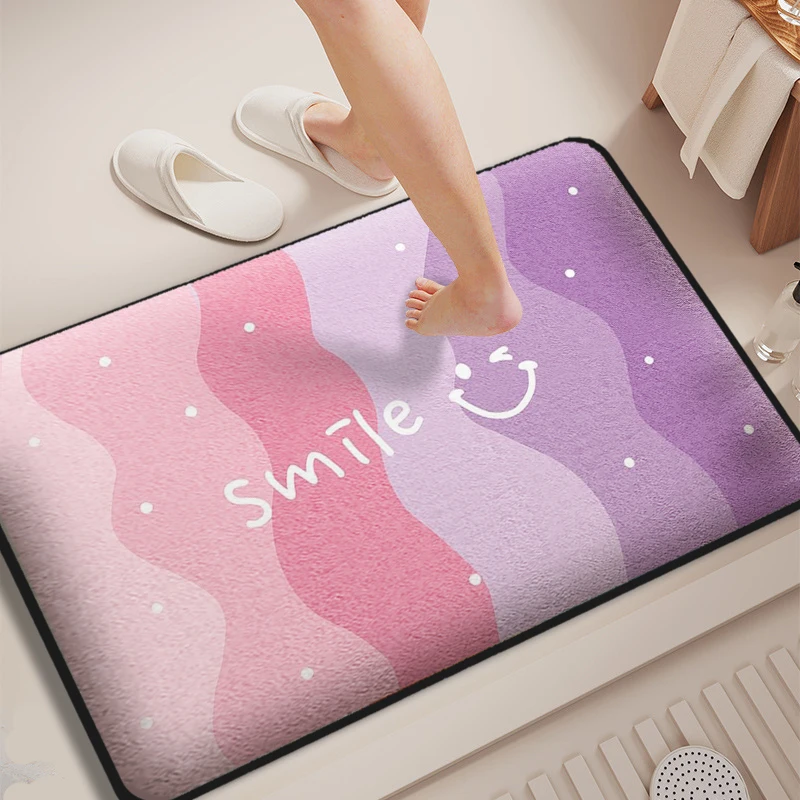 

Впитывающий полиэстеровый коврик для ванной