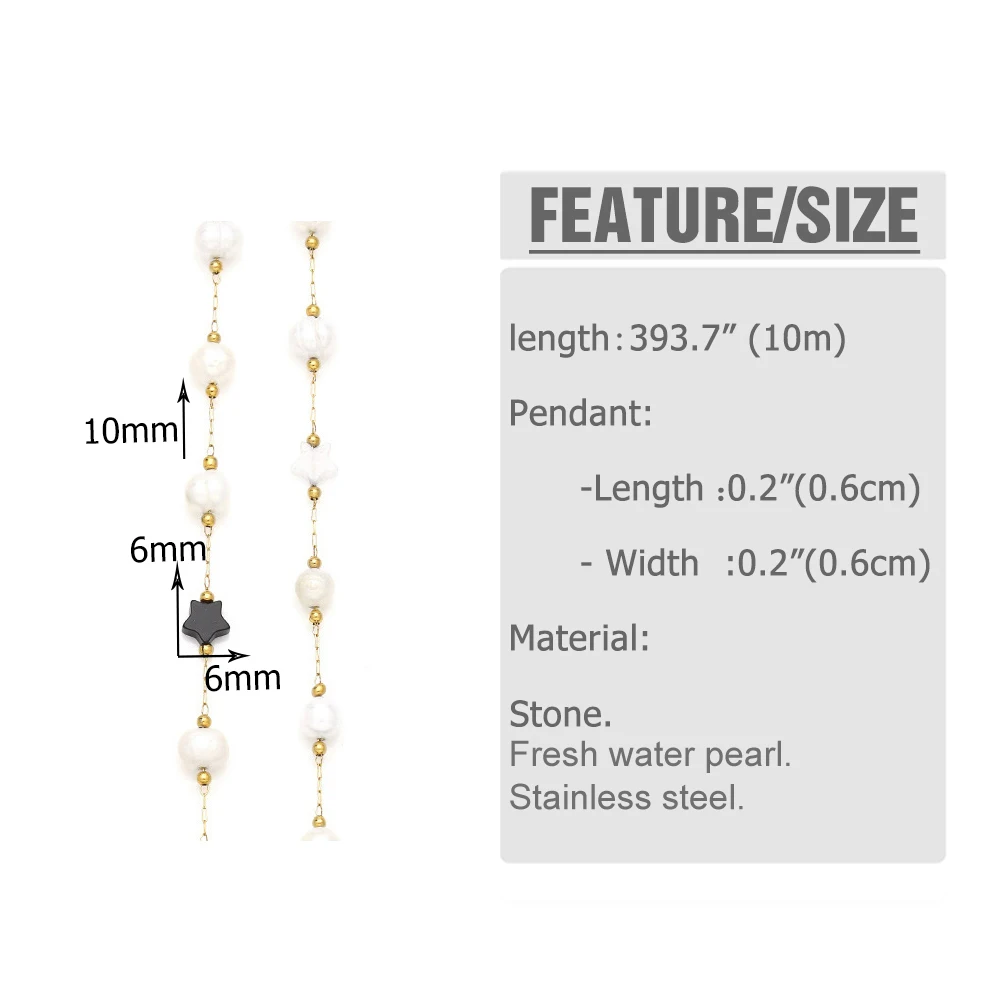 Рисунок 2 - Цепочка Из Нержавеющей Стали OCESRIO 10 м для ожерелья
