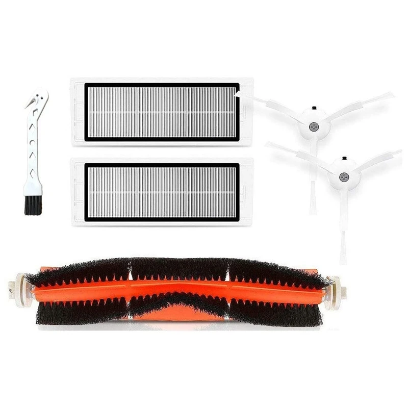 

Spare Parts For Xiaomi Roborock S50 S51 S55 S5 S6 Robot Vacuum Cleaner Accessories - Main Brush Side Brush HEPA Filter