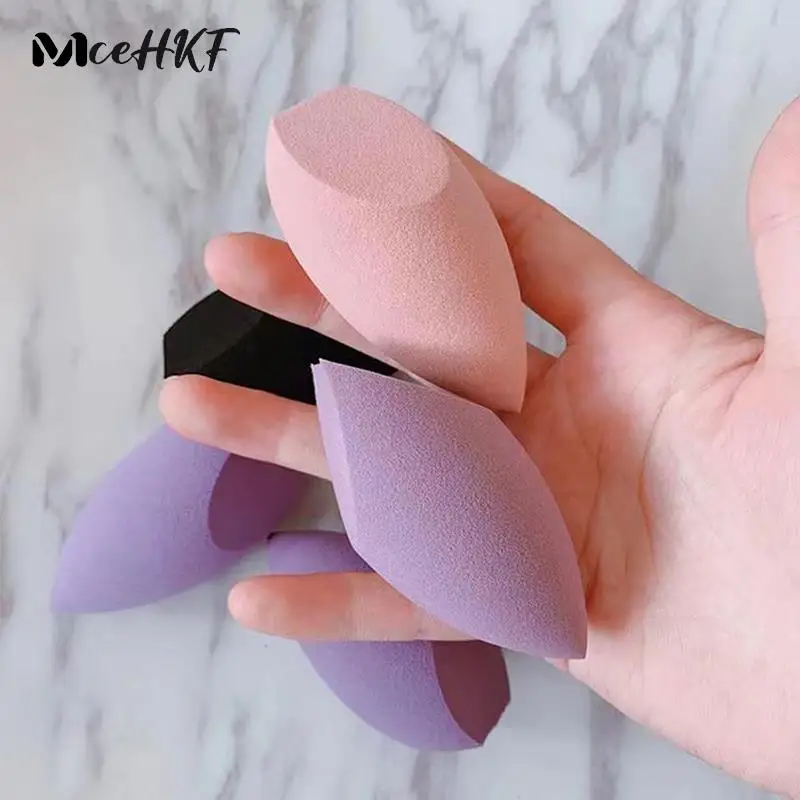 1PCS Makeup Blender Sponge Beauty Egg Makeup Puff Microfiber Velvet Sponge Powder Egg Shaped Foundation Concealer Cream Cosmetic