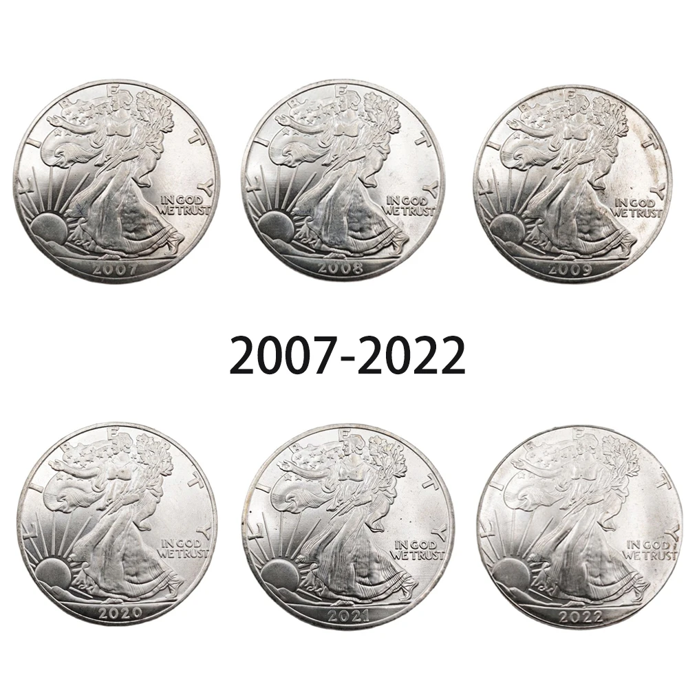 

Американская статуя искусственной Монеты Коллекция 2007-2022 одна долларовая фотография настольное украшение