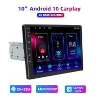 10 1 inch ips single 1din apple carplayauto android 10 232gb car stereo radio navigation gps 8 core amrdsdsp
