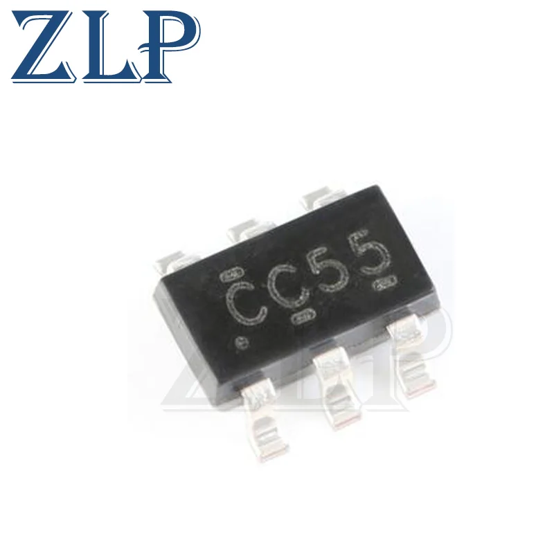 20 шт./лот SN74LVC1G3157DBVR маркировка: CC55/CC5 * 74LVC1G3157 SOT23-6 1 схема IC переключатель 1: 4 15Ohm SOT-23-6