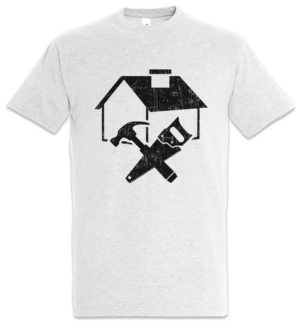 Футболка для домашнего строительства кирпичная кладка