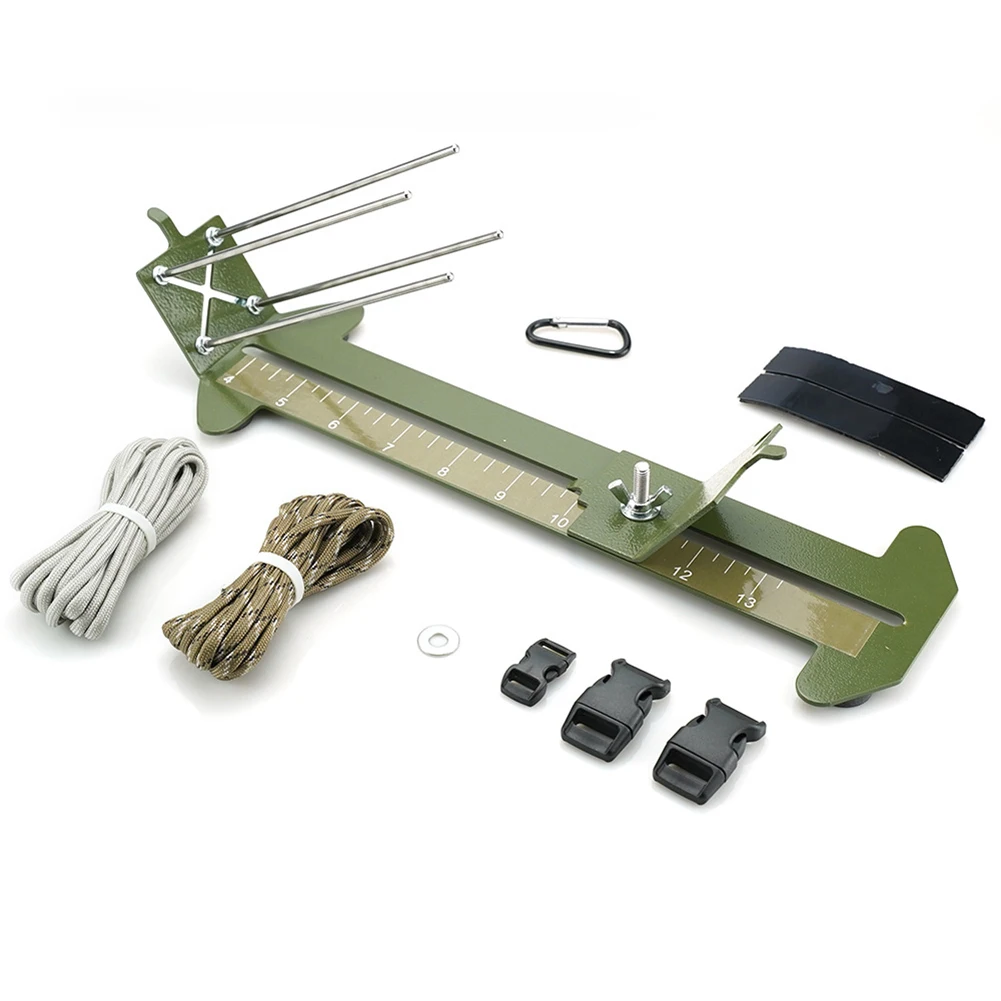 

Outdoor Tool Rope Braider 35*10*5.5cm Decorations Knitting Needles Random Slider Stainless Steel Weight About 430g