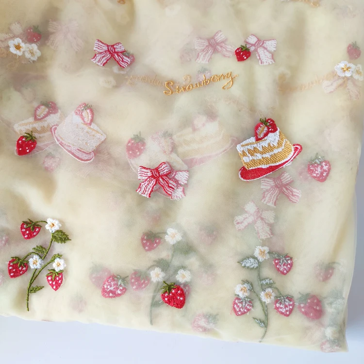 50 см/партия Цветочная сетчатая ткань 140 см |