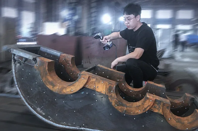 Цветовая верность Двойной Blu-ray HX Эйнскан 3d сканер ручной лазерный тела