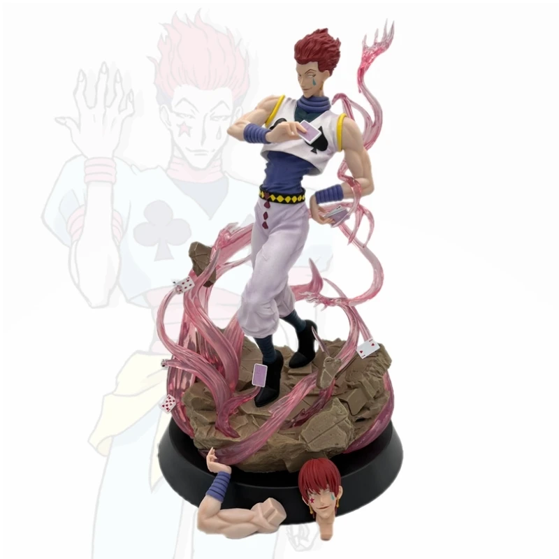 

Hubter X Hunter Figure Hisoka Collection Freecs Gon Action Anime Original Model Figurine Killua Statue Doll Zoldyck Toy Pvc 33cm
