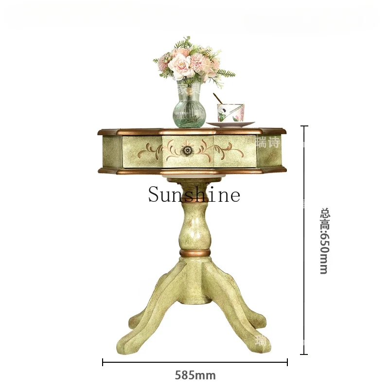Американский кантри окрашенный диван для гостиной ретро-паркетный ящик